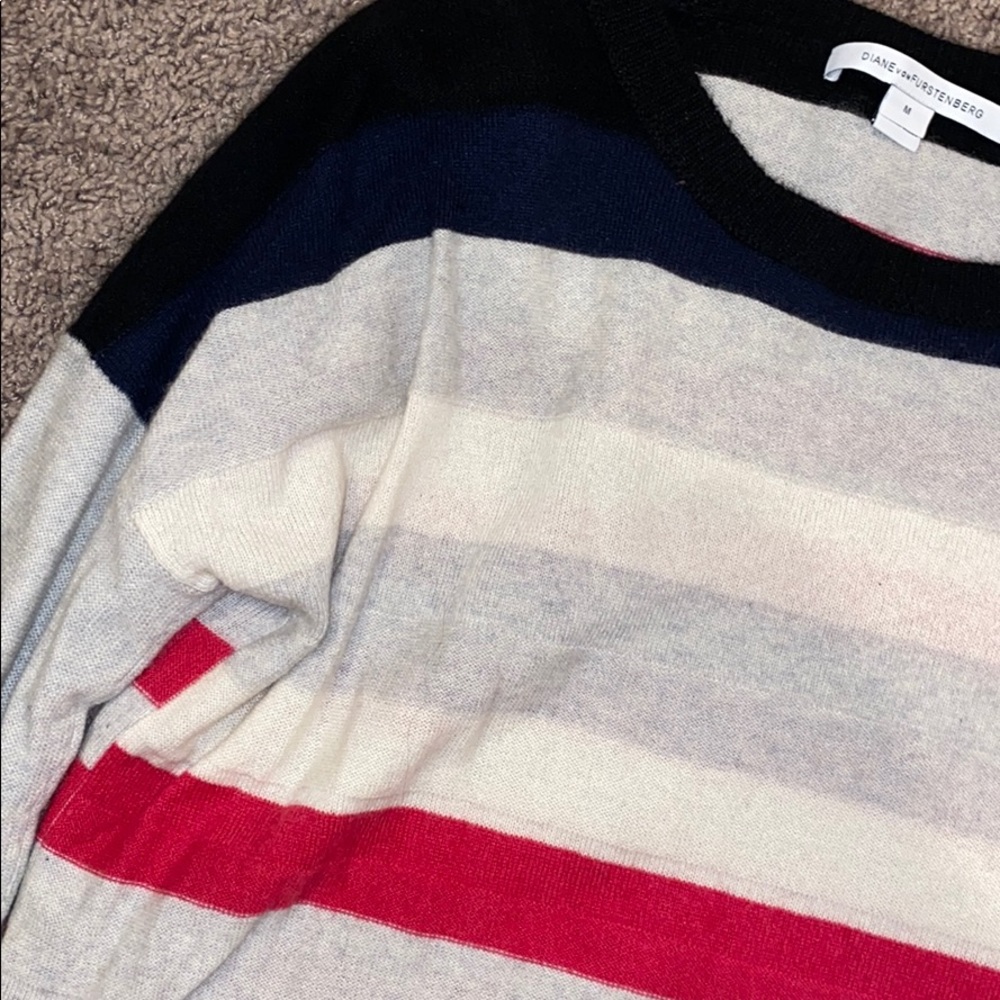 DVF Shell Cashmere Sweater - Picture 3 of 4
